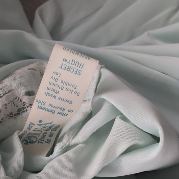 Vintage 70s Olga Peignoir Set In Mint - Picture 9 of 9
